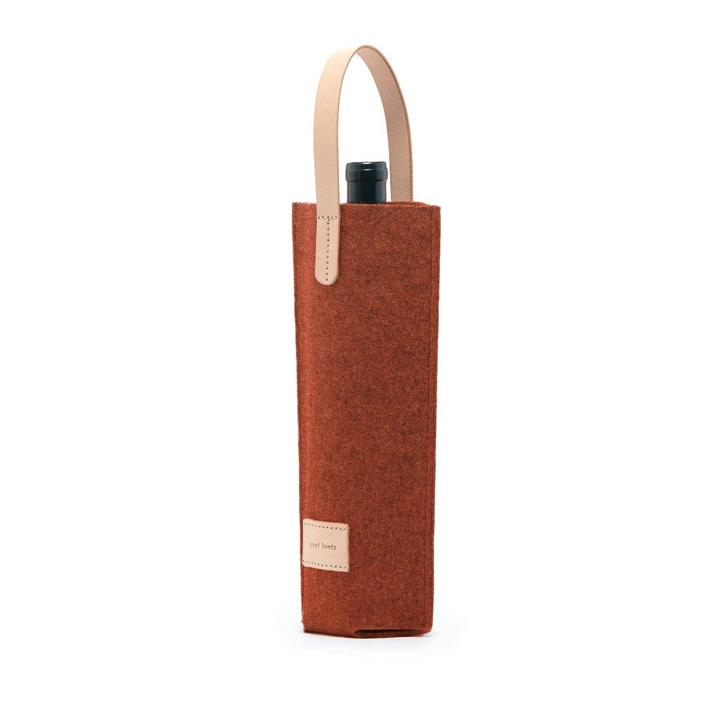 Graf Lantz - Cozy Carrier Merino Wool Felt Solo: Mahogany/Natrual