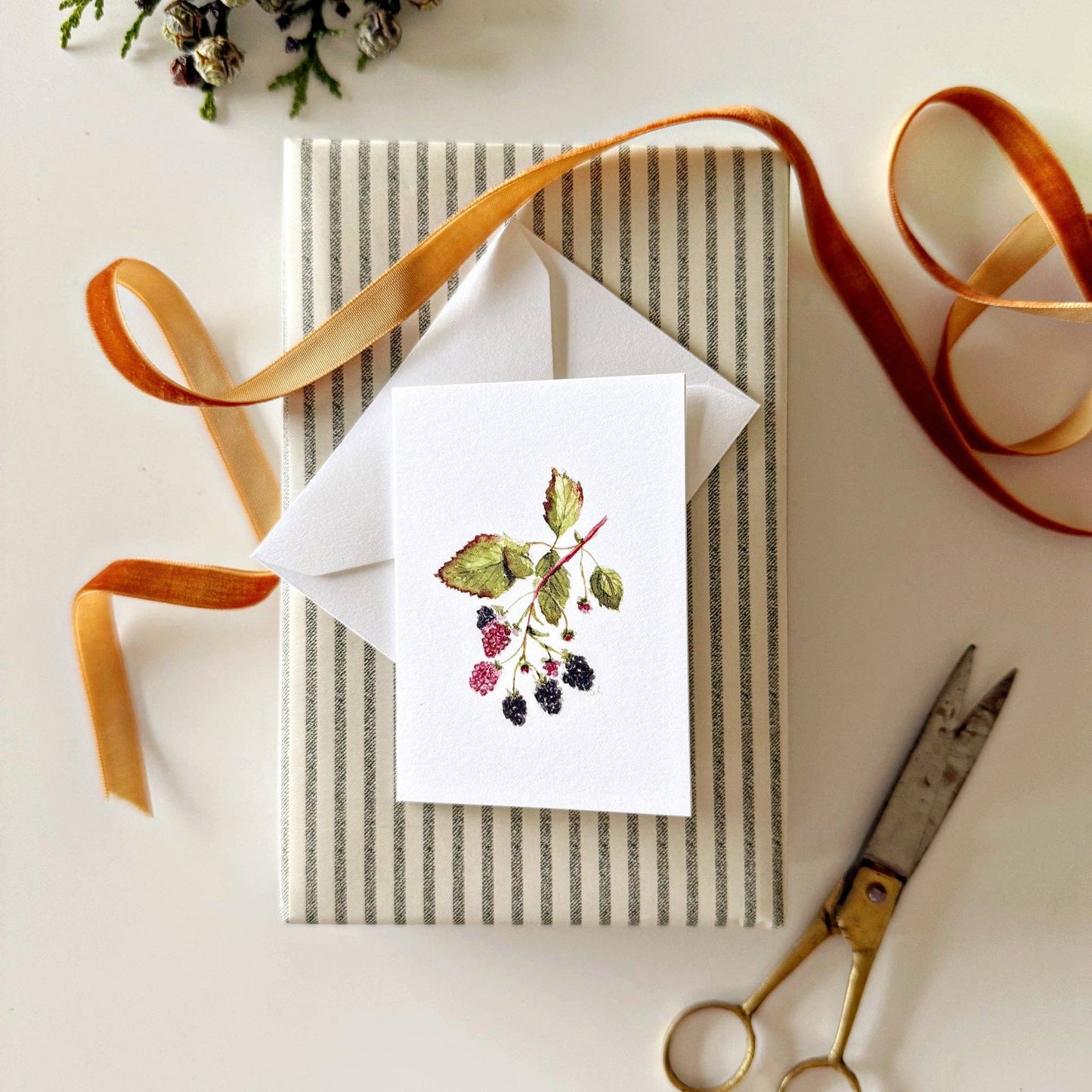 emily lex studio Blackberry Mini Notecard