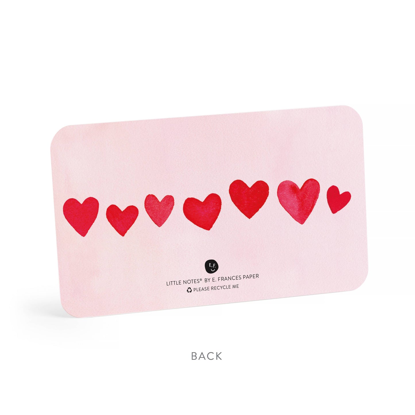 E. Frances Paper - Mini Hearts Blush Little Notes®