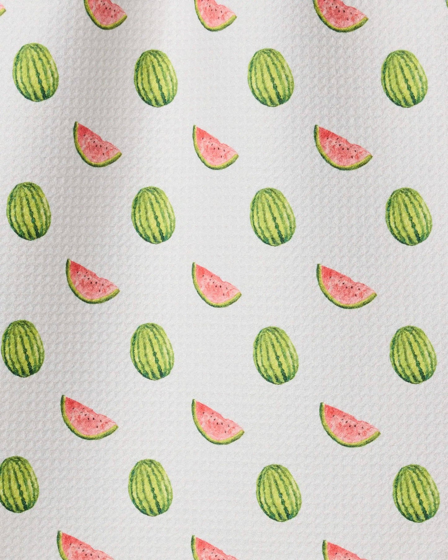 Geometry - Melon Market Scattered Bar Towel