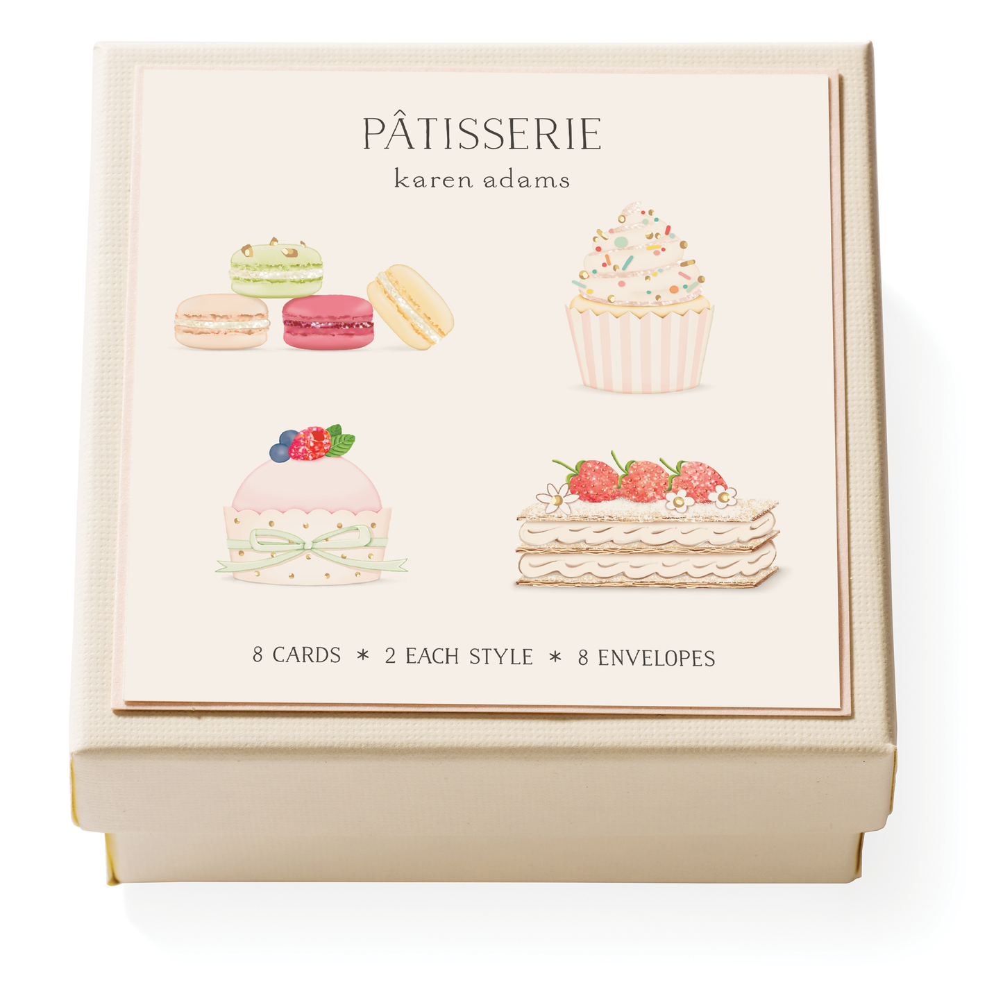 Karen Adams Designs - Macarons Individual Gift Enclosure