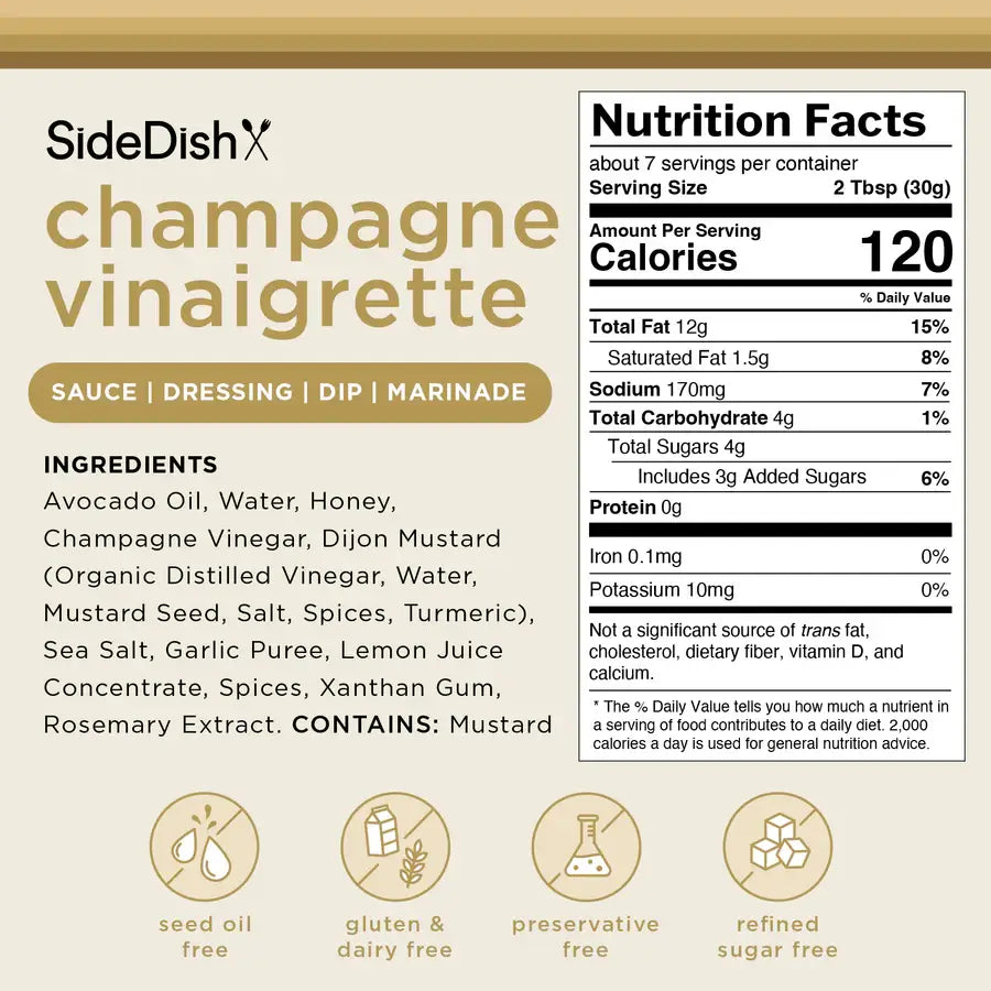 SideDish Champagne Vinaigrette