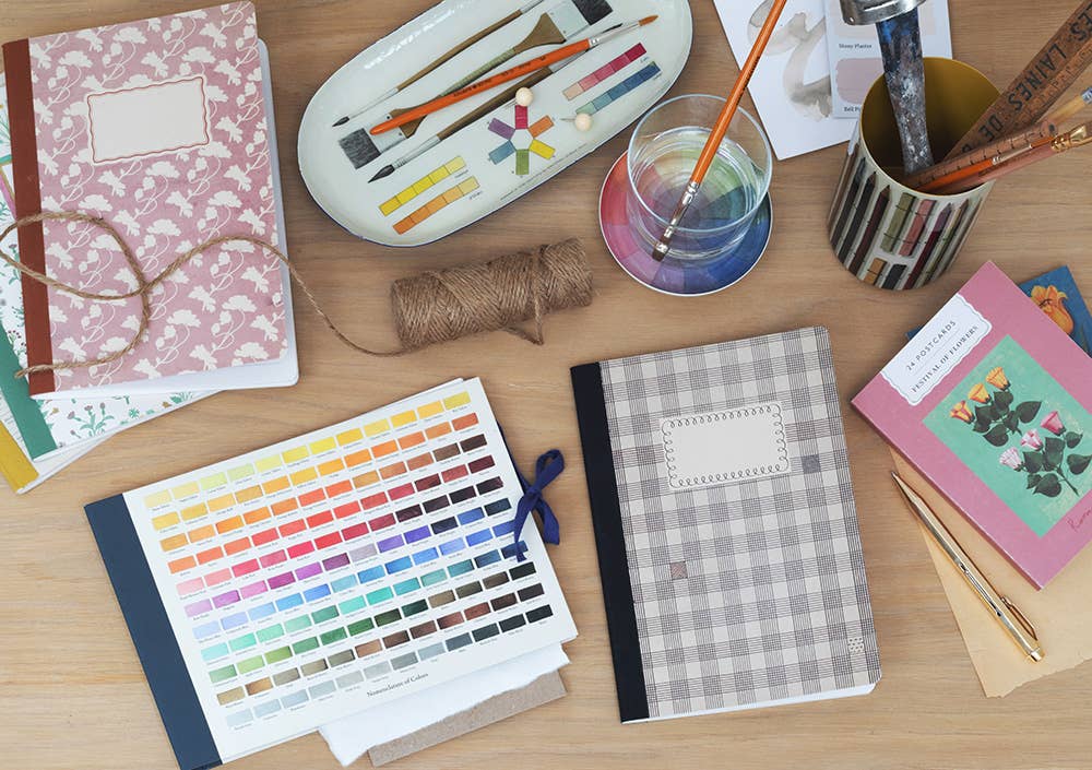 Roomytown Artist Sketchbook, Ridgway's Nomenclature of Colors