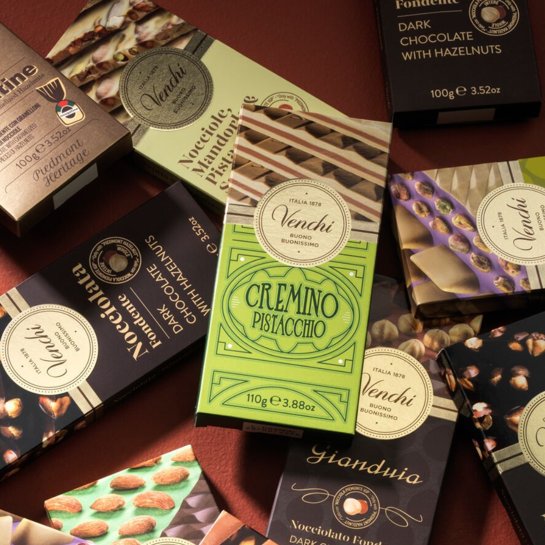 Venchi Pistachio Cremino Layered Chocolate Bar
