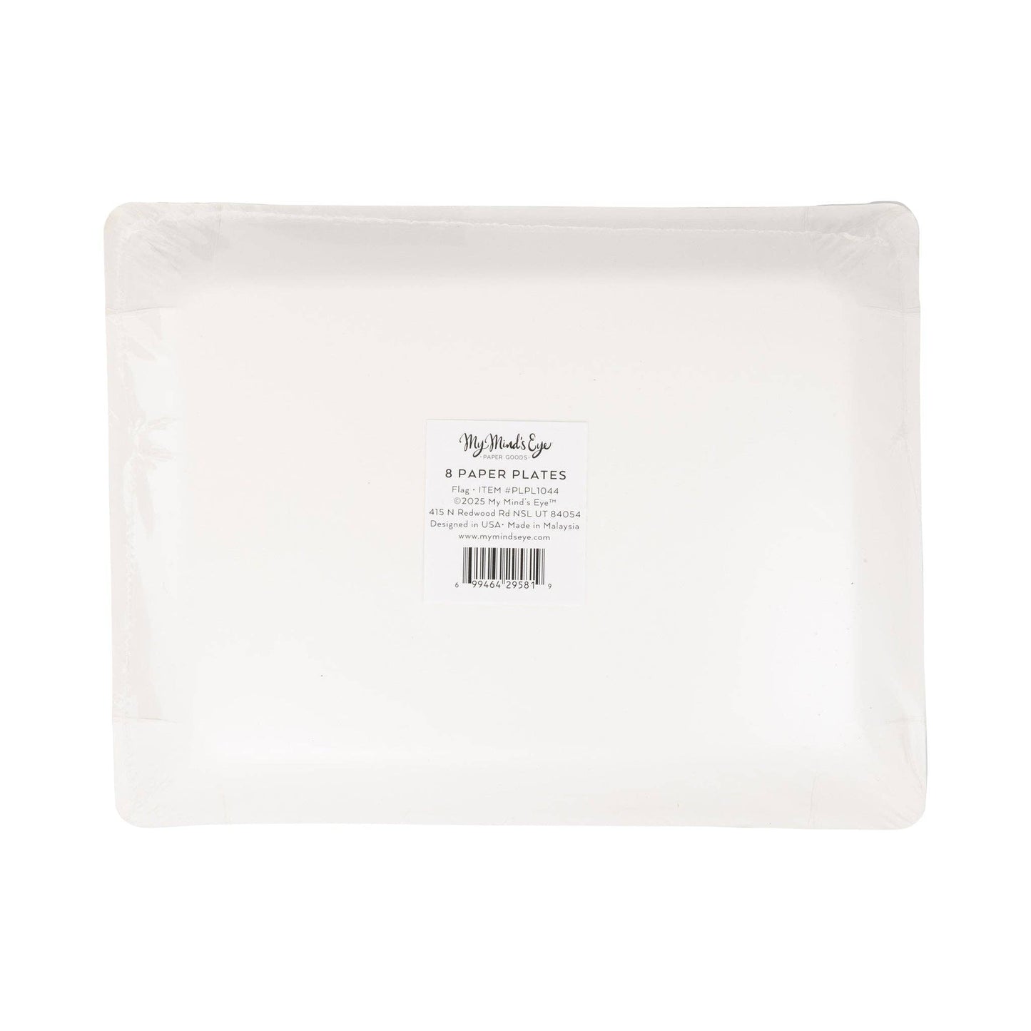 American Flag Plate, 8ct
