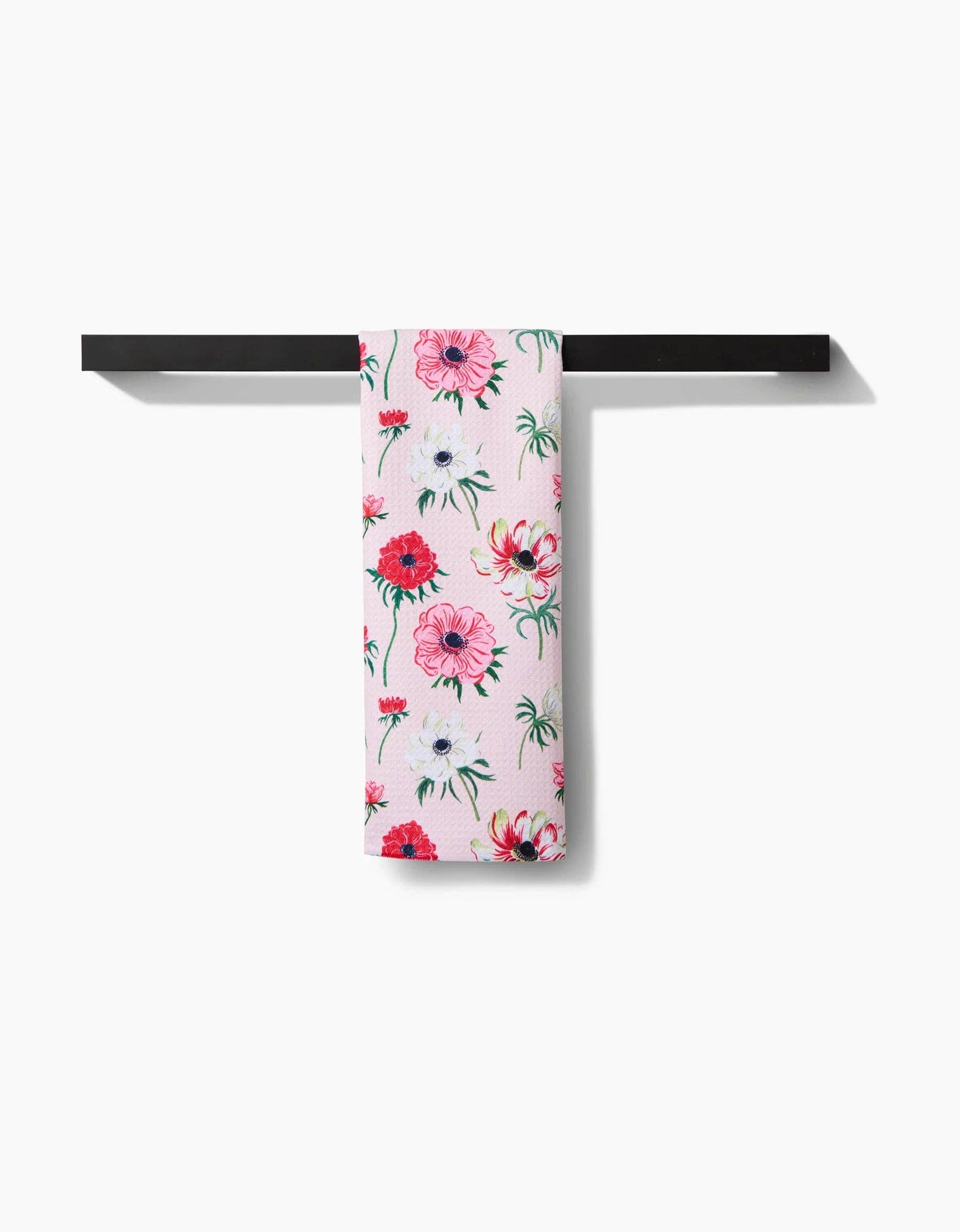 Geometry - Anemone Garden Flowers Tea Towel