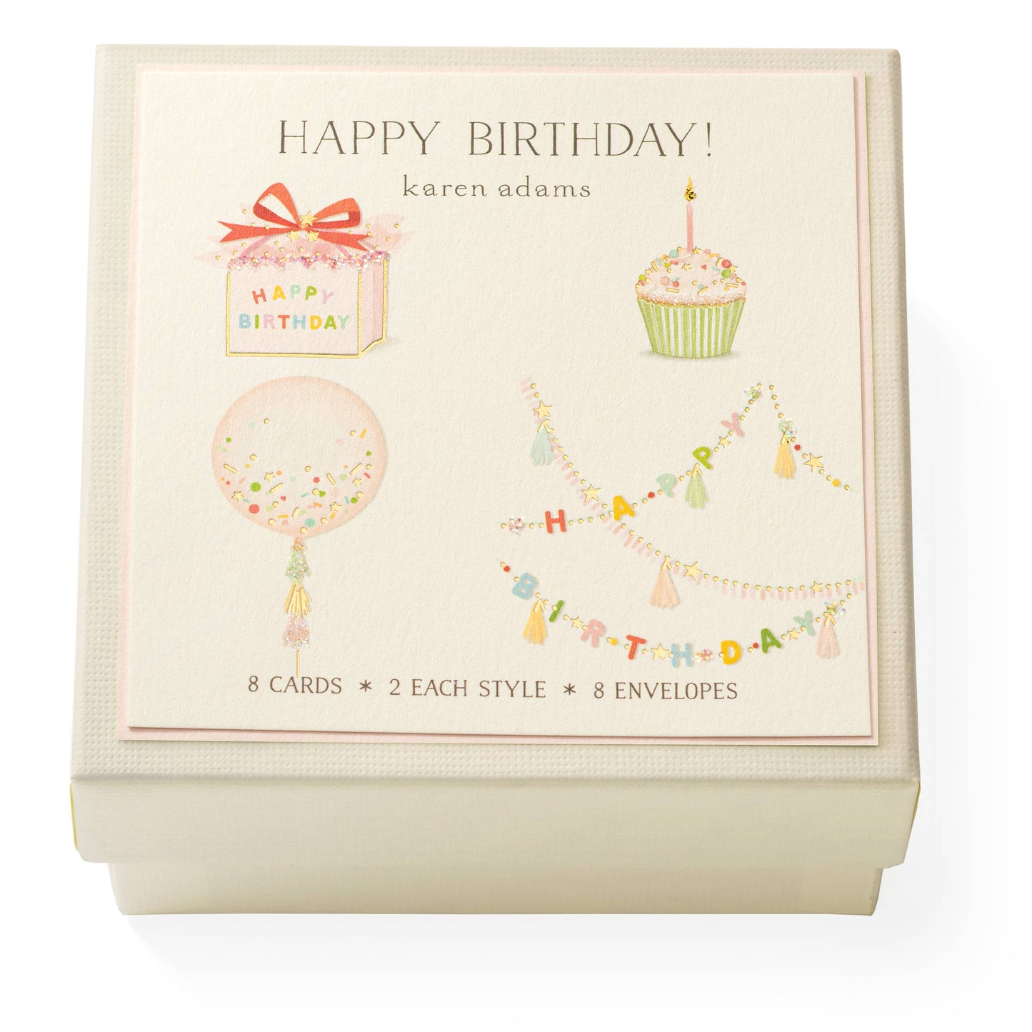 Karen Adams Designs - Birthday Swag Individual Gift Enclosure