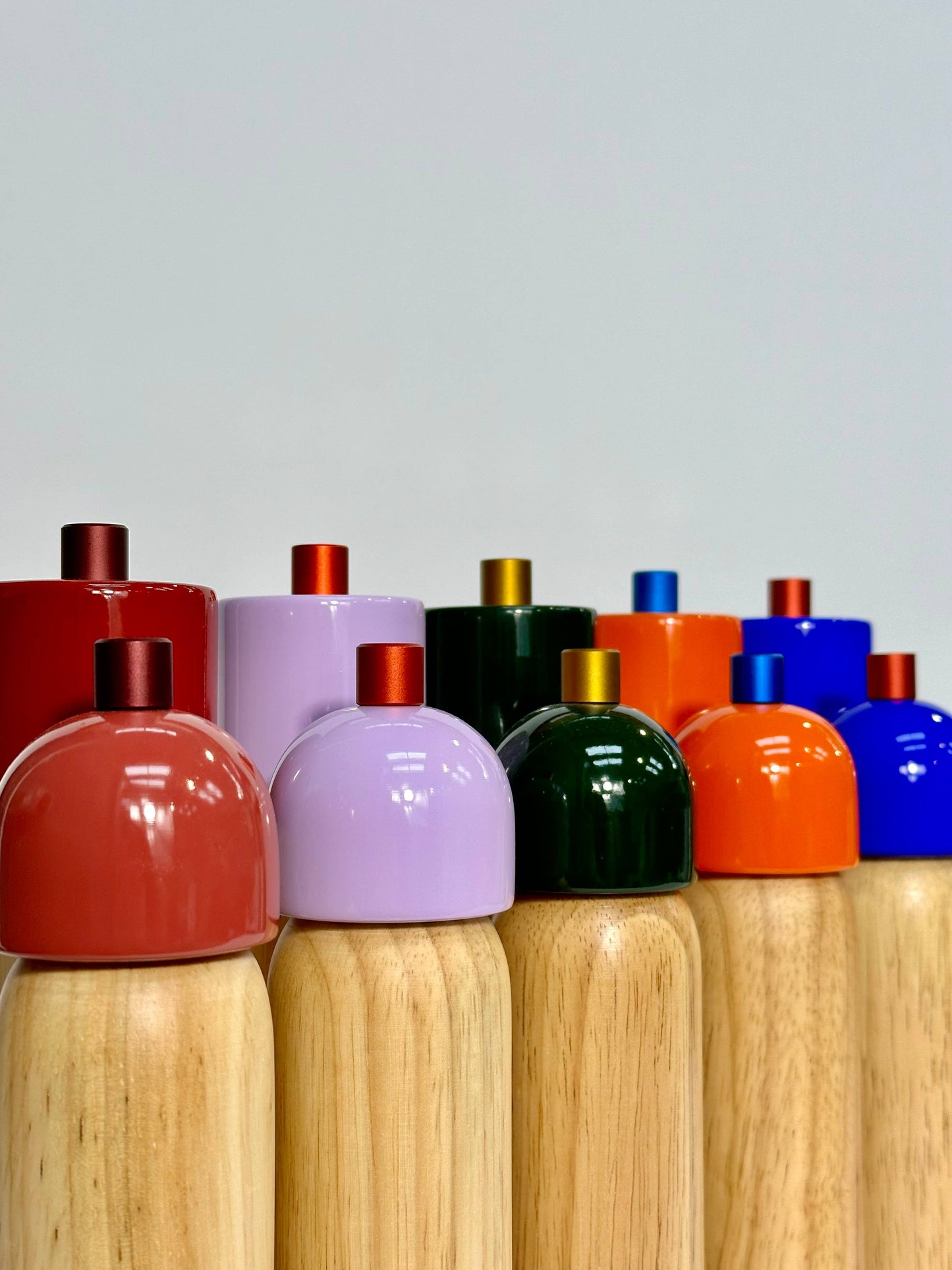 MÆGEN Salt & Pepper Grinder, Green & Gold