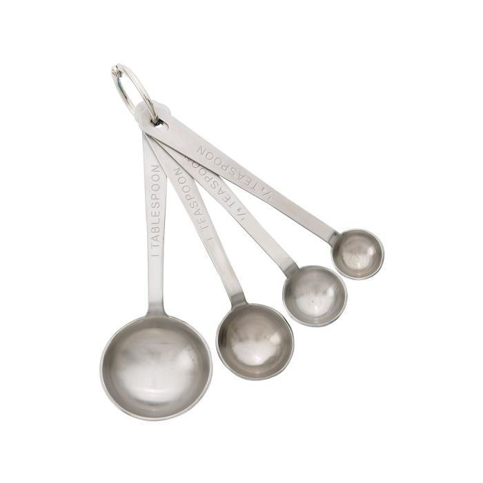 Measuring Spoon Stainless Steel, Set of 4