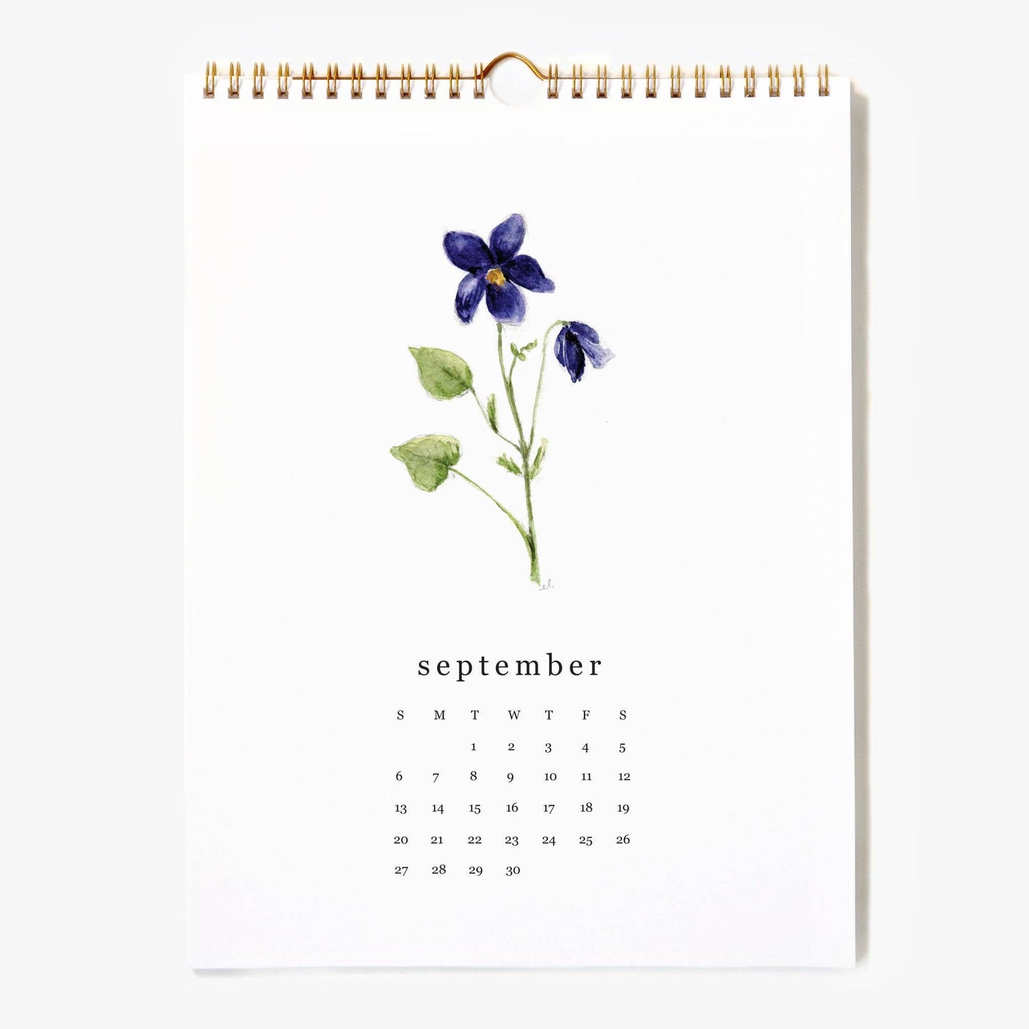 emily lex studio 2026 Flower Stems Calendar