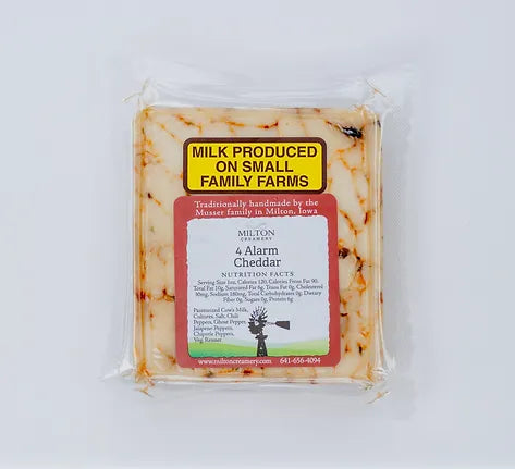 Milton Creamery - 4 Alarm Cheddar