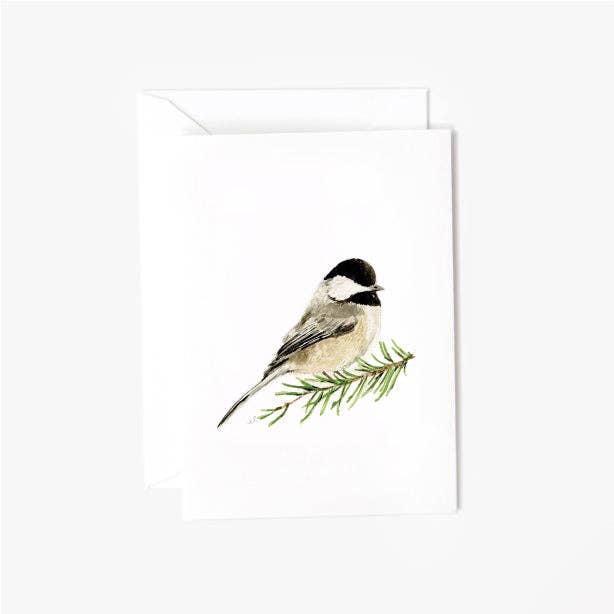 emily lex studio Chickadee Mini Notecard