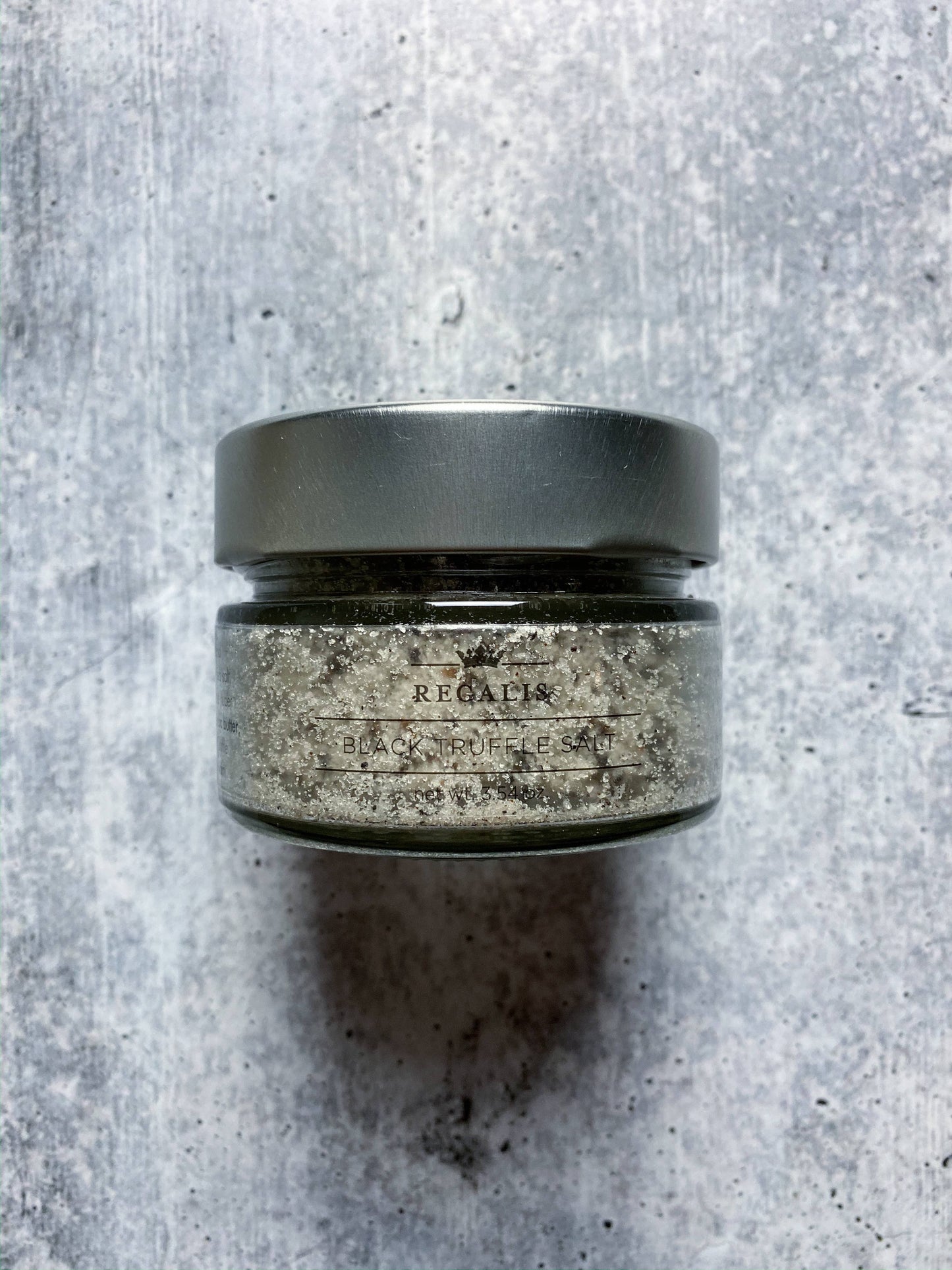 Regalis Foods Black Summer Truffle Salt 10%