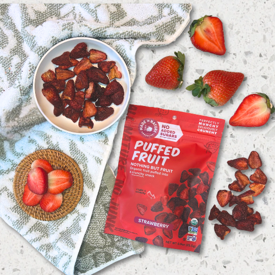 Made In Nature Puffed Strawberry