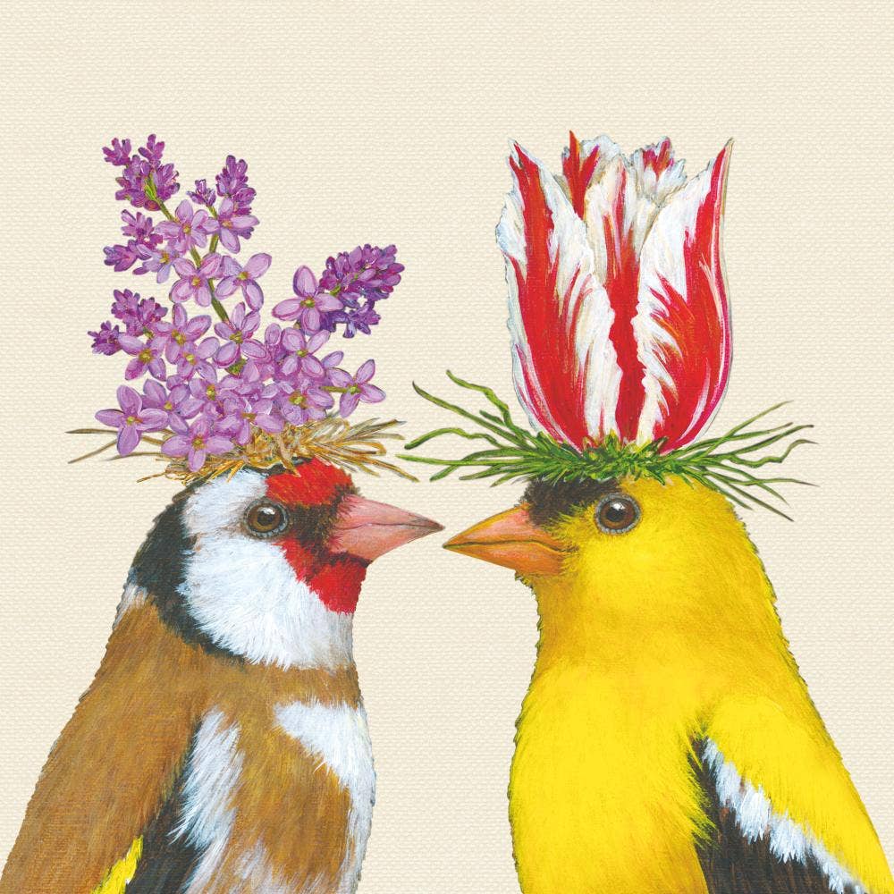 Spring Romance Berverage Napkin