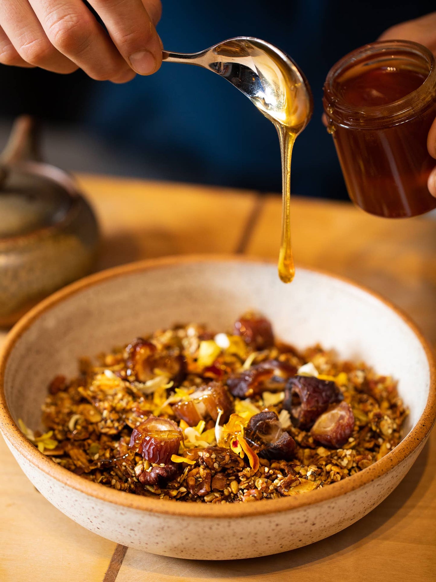 Jacobsen Salt Raw Carrot Flower Honey, Single Origin Honey