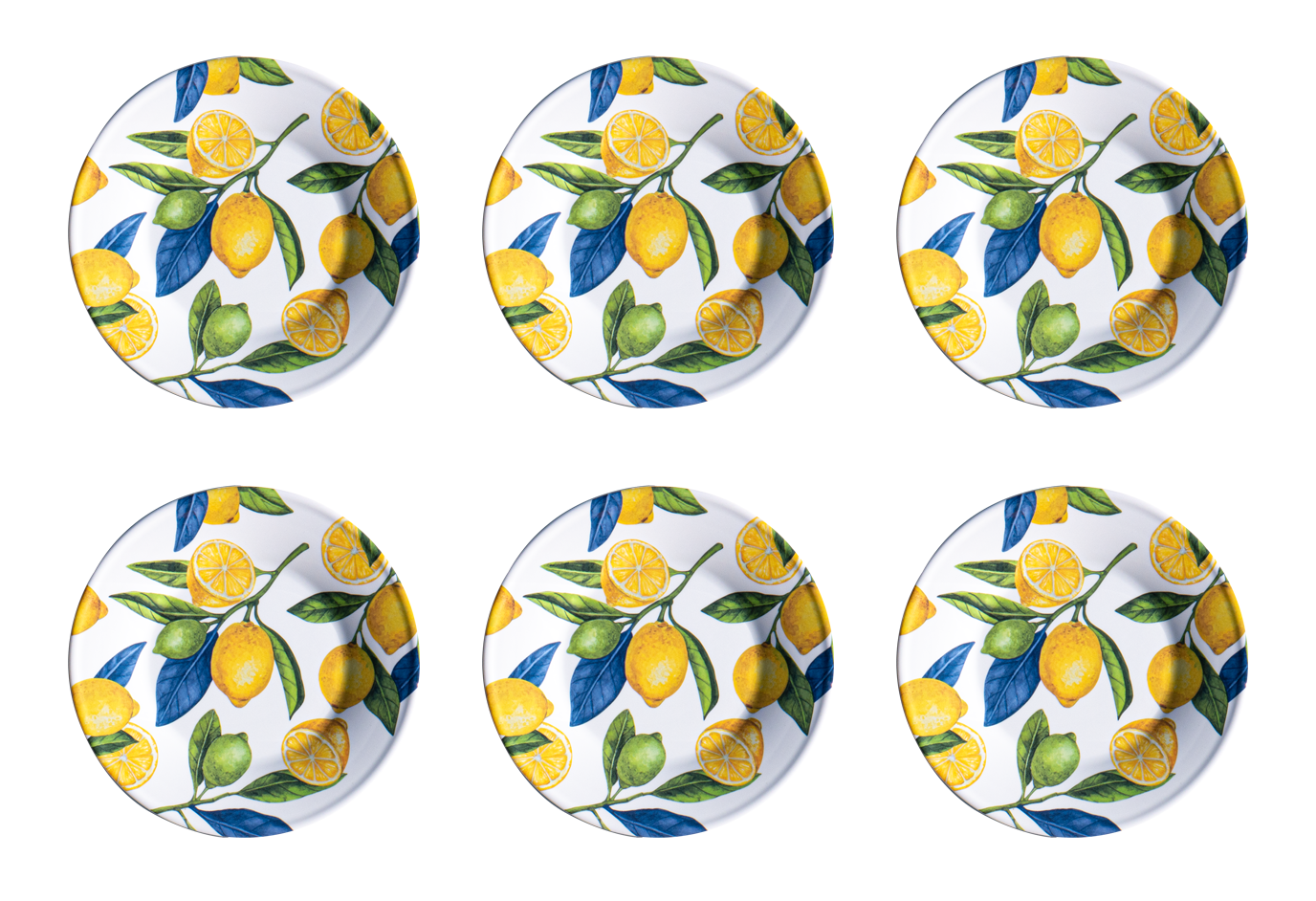 TarHong - Lemon Orchard Salad Plate, (newWave) 8.5" x .9"