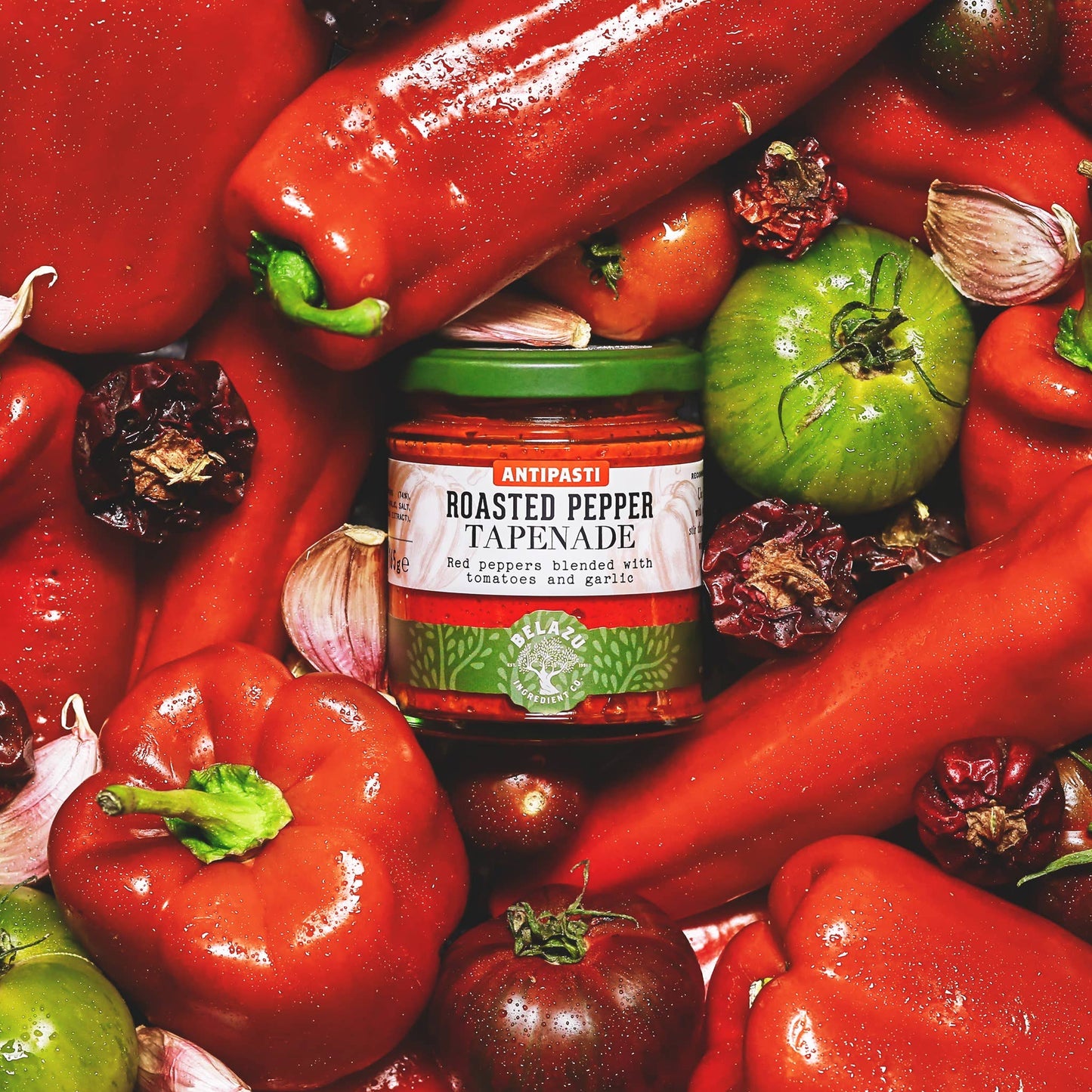 Belazu Roasted Pepper Tapenade, 5.8oz