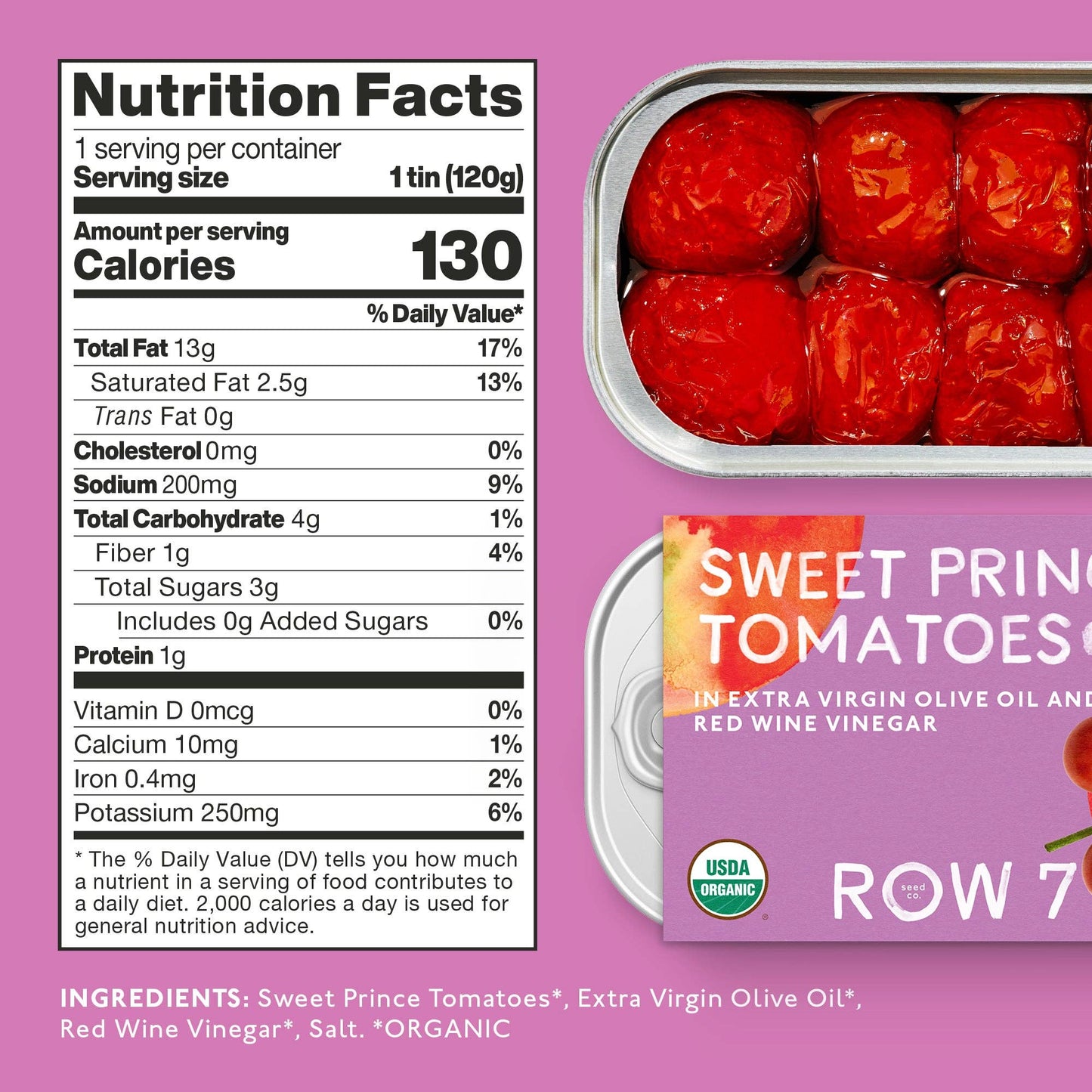 Row 7 Sweet Prince Tomato Tin