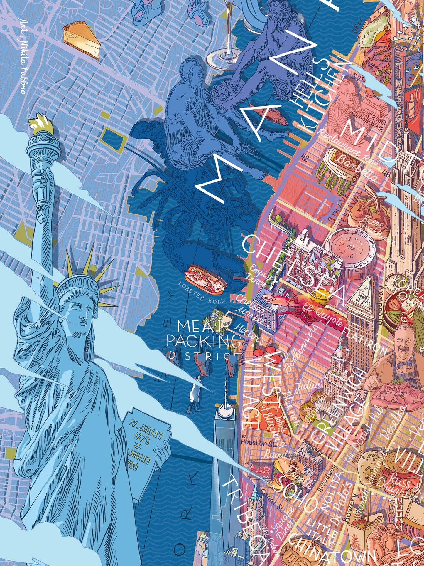 Water & Wines - Gourmet Puzzle - New York