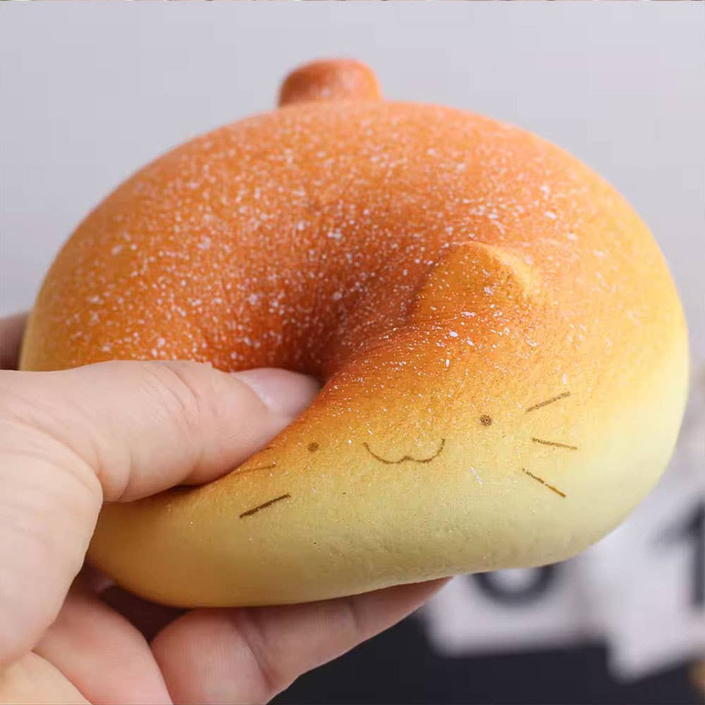 Cat Bread Squishy Soft & Slow-Rebound Stress Toy