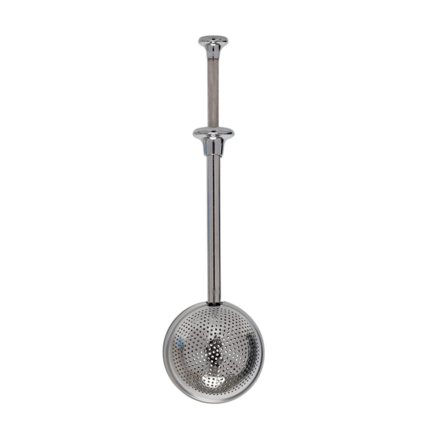 Push Style Tea Ball Strainer Stainless Steel