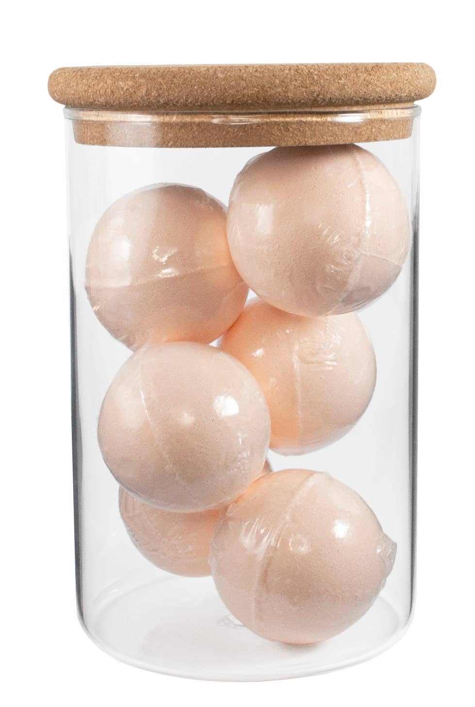 Canister Borosilicate with Cork Lid, 30oz