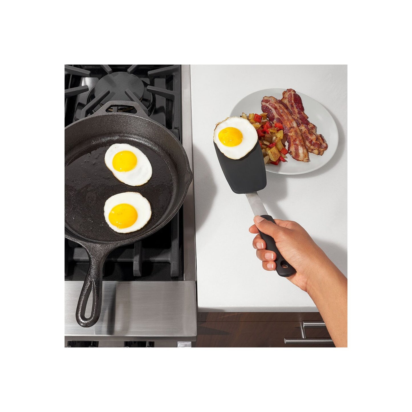OXO Small Silicone Flexible Turner