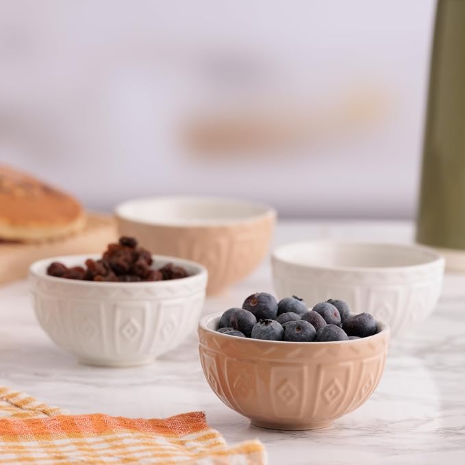 Mason Cash Original Cane Mini Prep Bowl, Set of 4