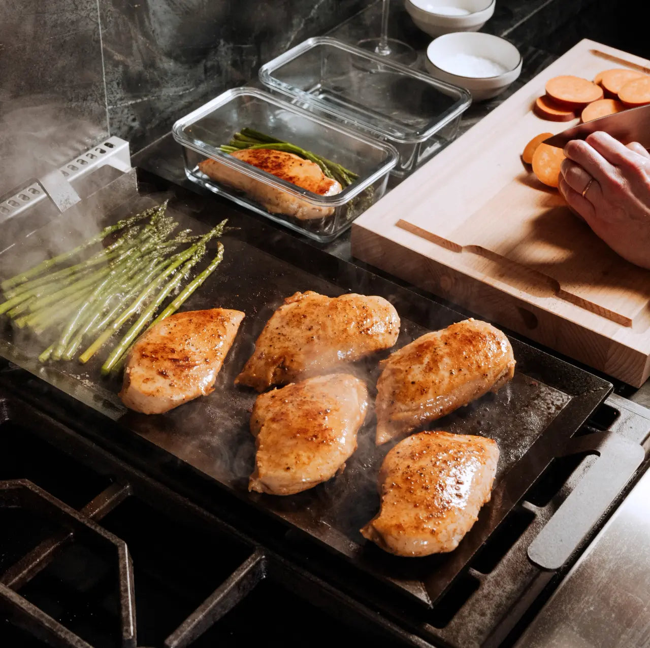 Made In Carbon Steel Rectangular Griddle