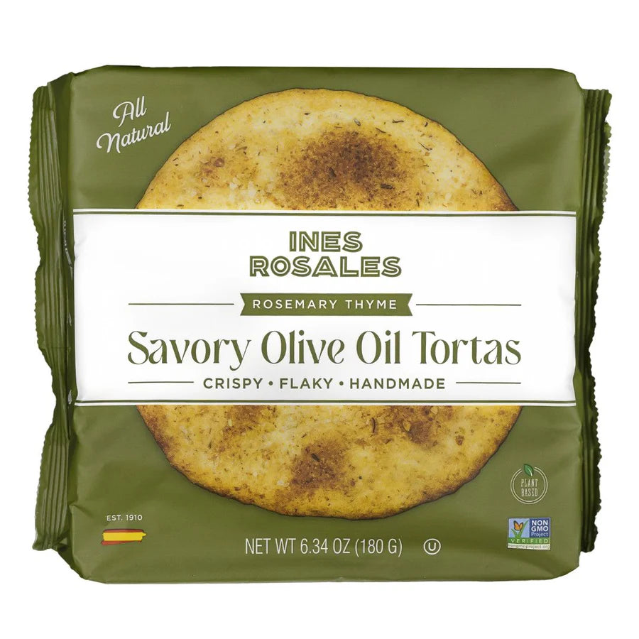 Ines Rosales Rosemary & Thyme Olive Oil Tortas