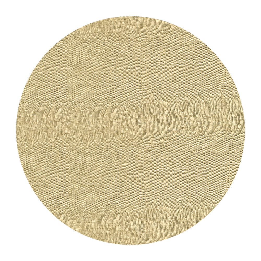 Lizard Ttop Round Felt Backed Placemat