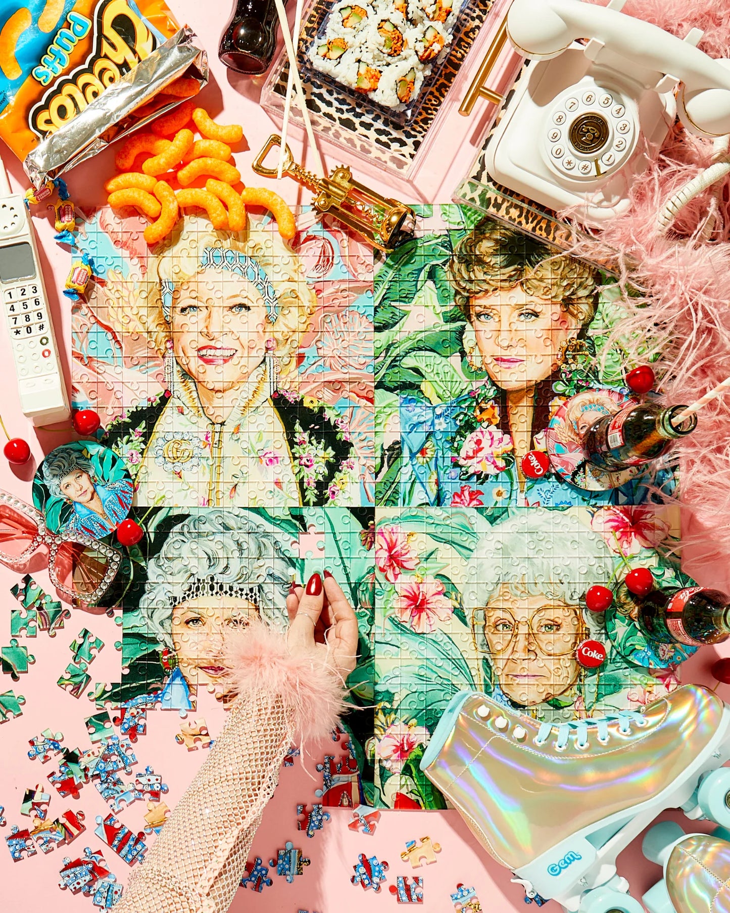 Golden Gals Acrylic Puzzle