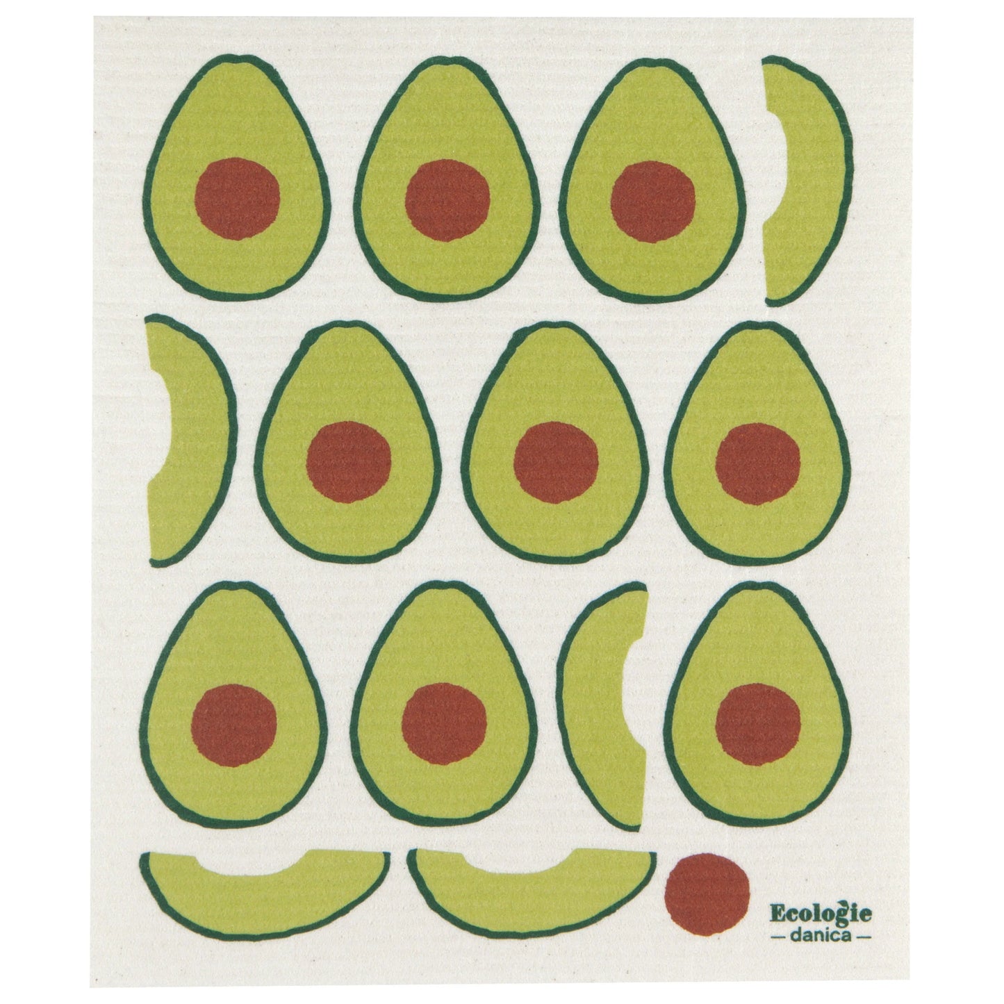 Avocados Swedish Dishcloth