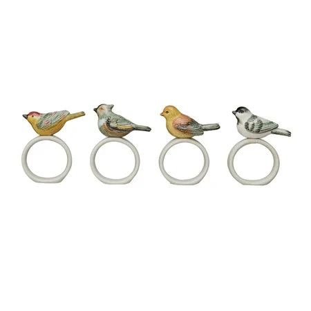 Stoneware Napkin Ring, Multi