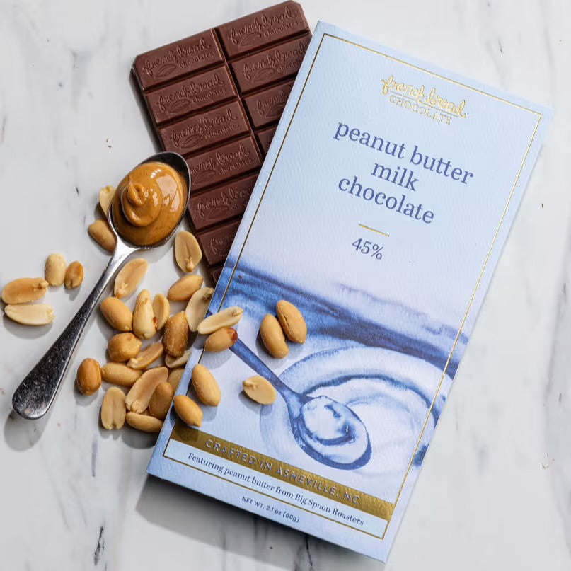 French Broad Chocolate Peanut Butter Milk Chocolate 45%