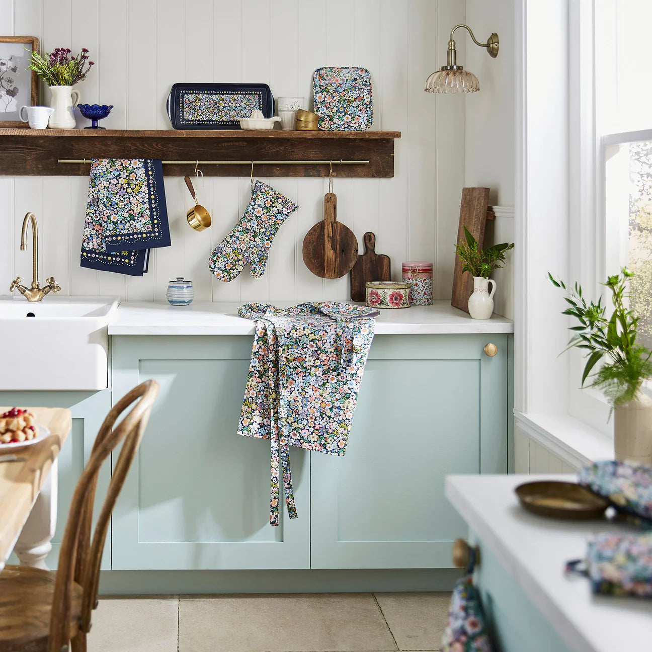 Confetti Floral Tea Towel