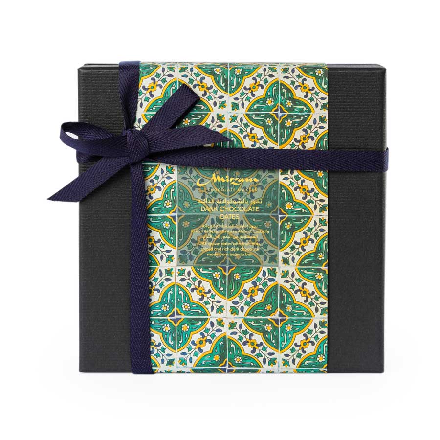 Mirzam Dark Chocolate Dates, 9 Pc