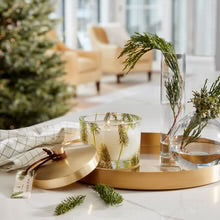 Thymes Frasier Fir Heritage 3-Wick Pine Candle, 11.5oz