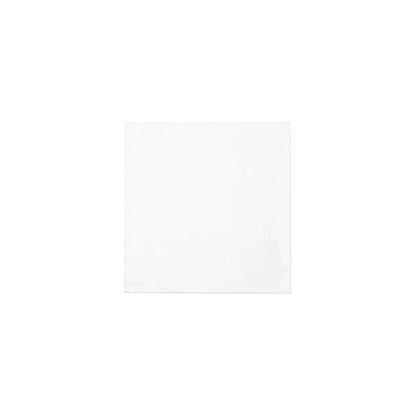 Vietri Papersoft Bianco Cocktail Napkins, Pack Of 20