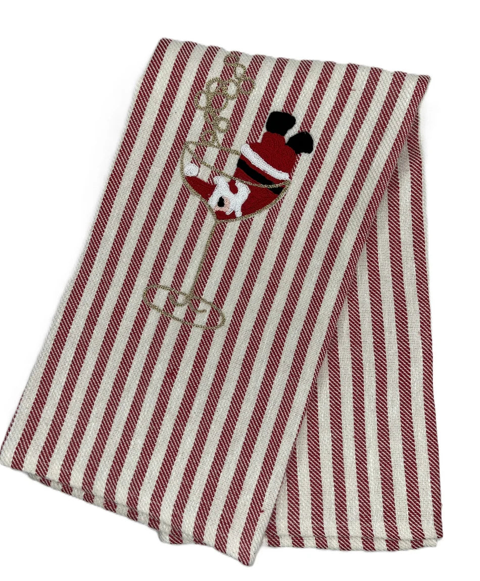 Busatti Pomelo Santa Drinks Champagne Kitchen Towel