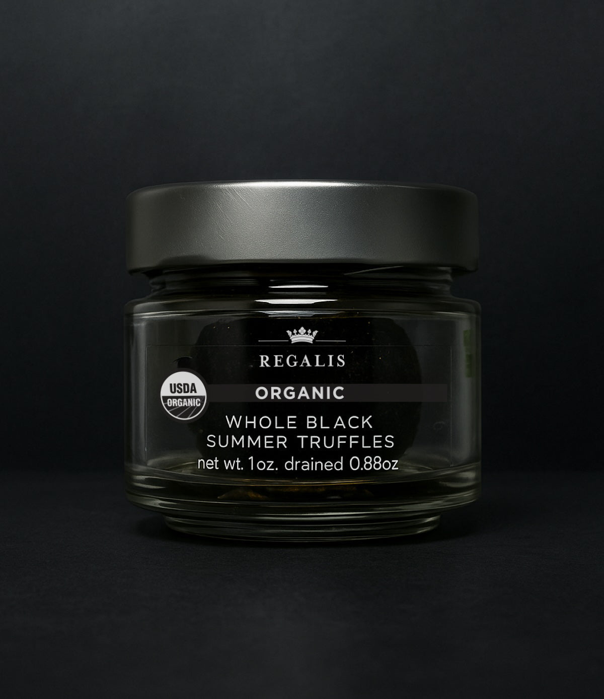 Regalis Foods Organic Whole Summer Black Truffle, 1oz