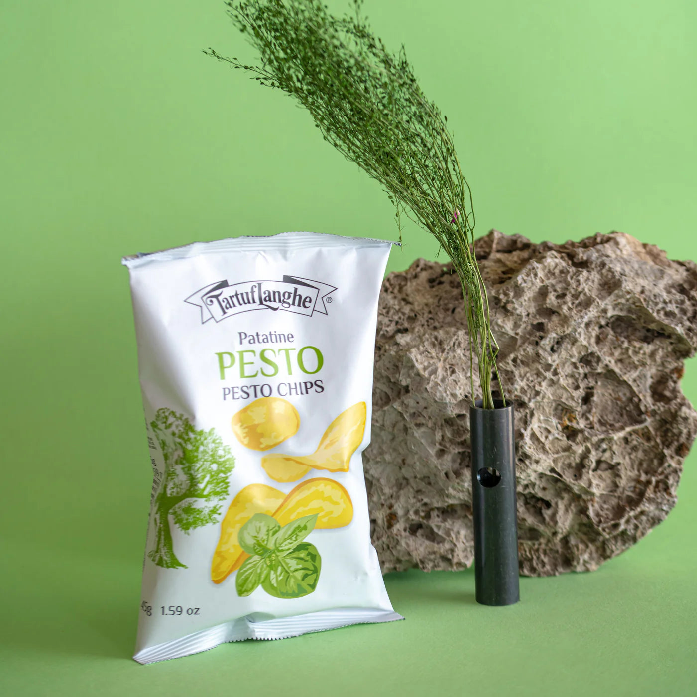 Tartuflanghe Pesto Chips, 3.53oz