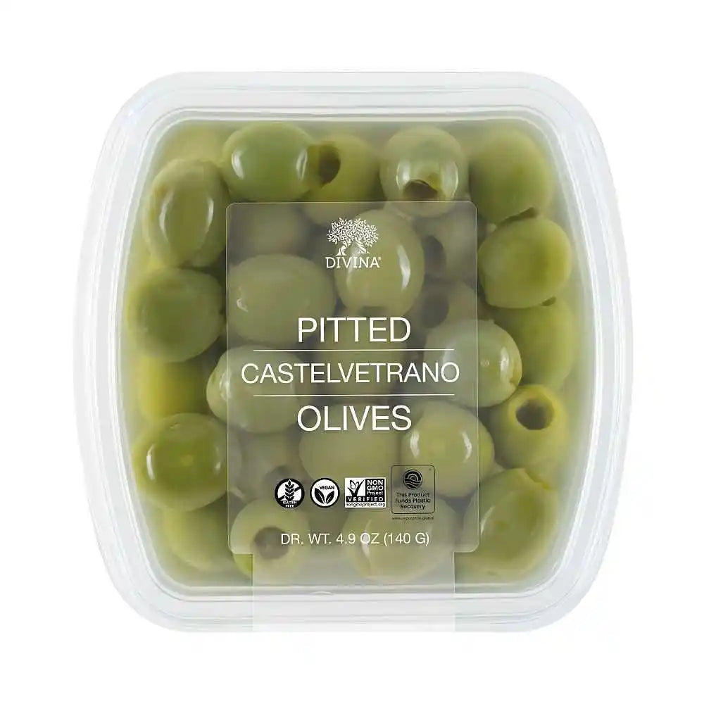 Divina Pitted Castelvetrano Olives, 4.9oz
