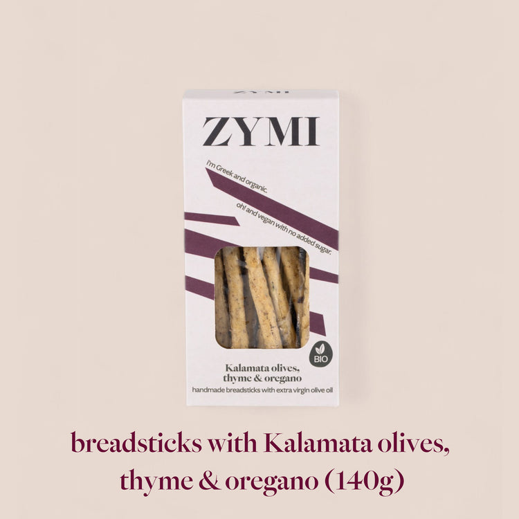 Zymi Kalamata, Thyme and Oregano Breadsticks