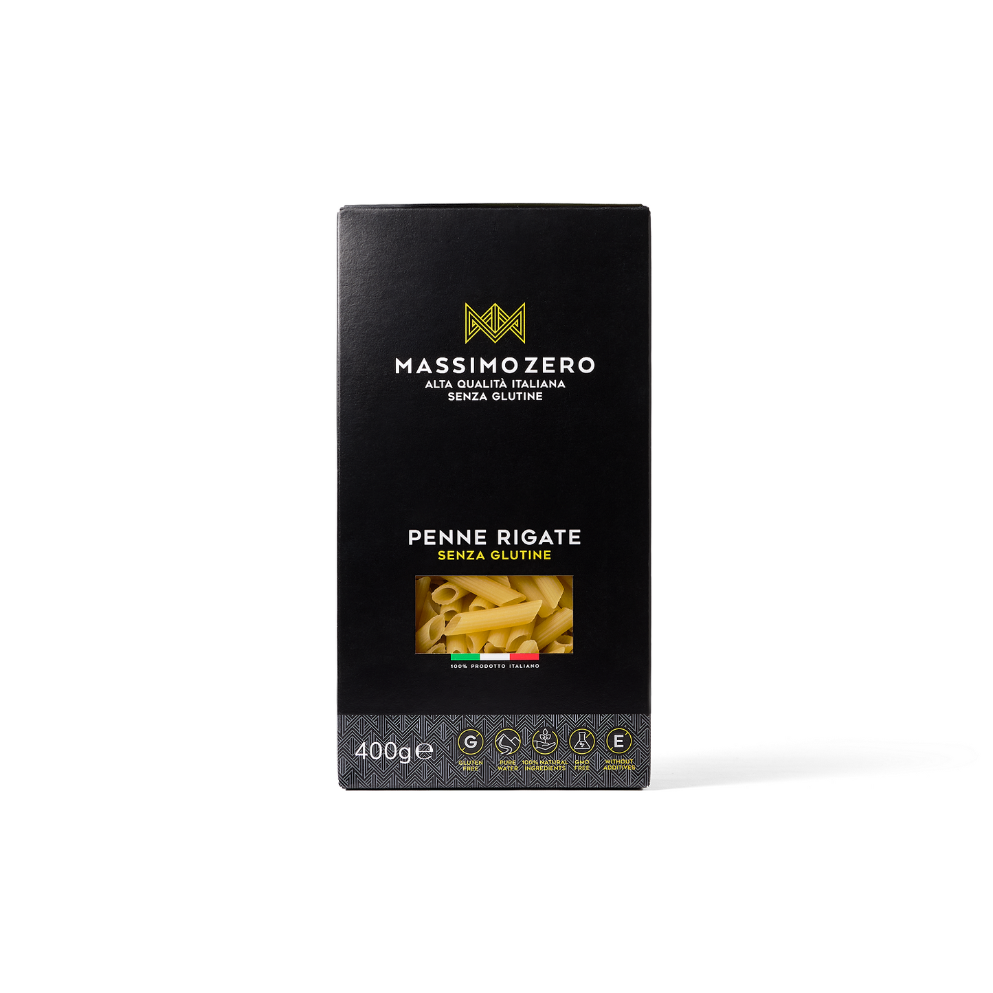 Massimo Zero Gluten Free Penne Rigate, 400g