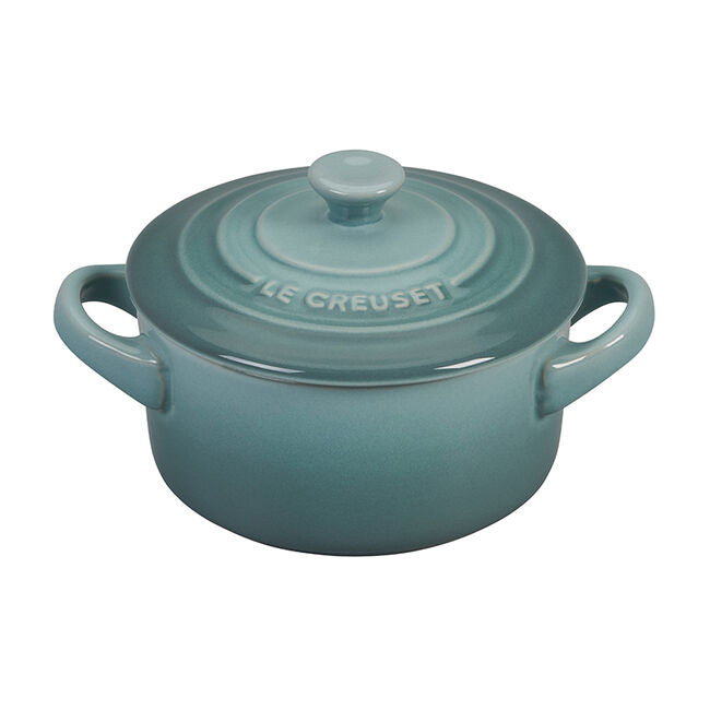 Le Creuset Mini Round Sea Salt Cocotte - 8 oz