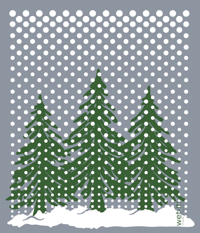 Wet-it! - Winter Country Swedish Dishcloth
