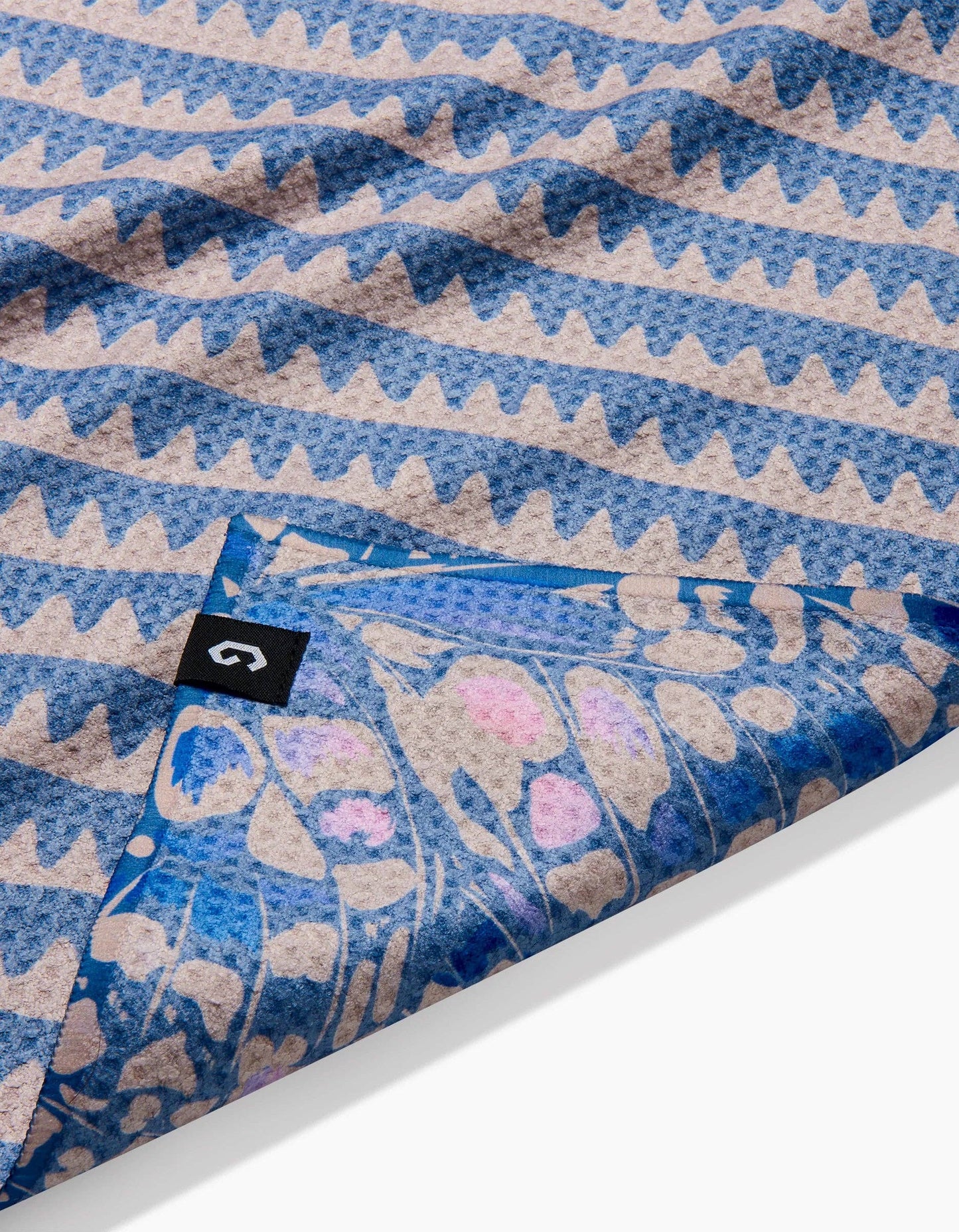 Geometry - Lav Double Sided Tea Towel