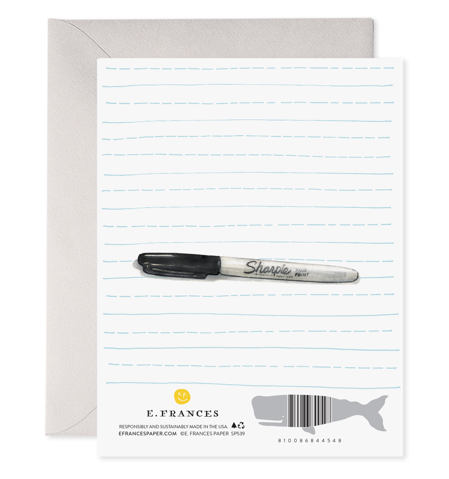 E. Frances Paper - Teacher Pencils Thank You Greeting Card